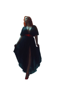 Mysterious Redhead Vinyl Car Decal Sticker – Waterproof & UV-Resistant 