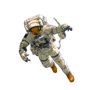 Astronaut In Space V34 Vinyl Car Decal Sticker – Waterproof & UV-Resistant Astronaut In Space V34 Vinyl Car Decal Sticker – Waterproof & UV-Resistant