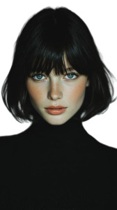 Elegant Vintage Woman V18 Vinyl Car Decal Sticker – Waterproof & UV-Resistant 