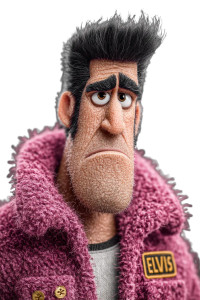 Pixar Elvis Portrait Vinyl Car Decal Sticker – Waterproof & UV-Resistant Pixar Elvis Portrait Vinyl Car Decal Sticker – Waterproof & UV-Resistant