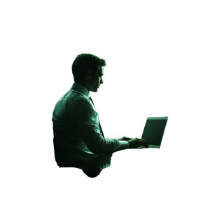 Businessman At Laptop Vinyl Car Decal Sticker – Waterproof & UV-Resistant  Businessman At Laptop Vinyl Car Decal Sticker – Waterproof & UV-Resistant