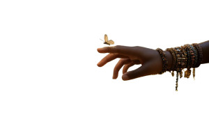 Magical African Flower Vinyl Car Decal Sticker – Waterproof & UV-Resistant 