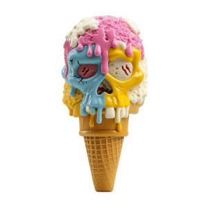 Zombie Ice Cream Vinyl Car Decal Sticker – Waterproof & UV-Resistant Zombie Ice Cream Vinyl Car Decal Sticker – Waterproof & UV-Resistant