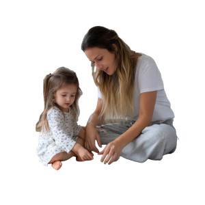 Mother And Daughter V62 Vinyl Car Decal Sticker – Waterproof & UV-Resistant 