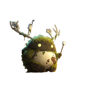 Marshmallow Monster Vinyl Car Decal Sticker – Waterproof & UV-Resistant 