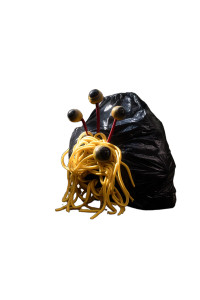 Spaghetti Monster V2 Vinyl Car Decal Sticker – Waterproof & UV-Resistant 