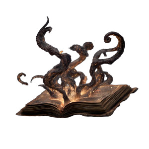 Dark Spell Book Vinyl Car Decal Sticker – Waterproof & UV-Resistant Dark Spell Book Vinyl Car Decal Sticker – Waterproof & UV-Resistant