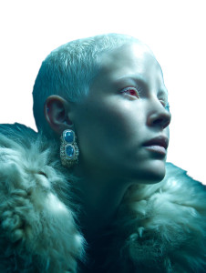 Albino Woman Submerged Vinyl Car Decal Sticker – Waterproof & UV-Resistant Albino Woman Submerged Vinyl Car Decal Sticker – Waterproof & UV-Resistant