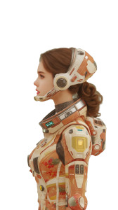 Sci-Fi Woman V4 Vinyl Car Decal Sticker – Waterproof & UV-Resistant Sci-Fi Woman V4 Vinyl Car Decal Sticker – Waterproof & UV-Resistant