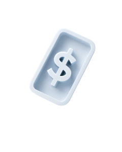 3D Dollar Icon Vinyl Car Decal Sticker – Waterproof & UV-Resistant 