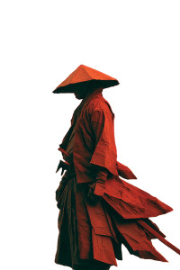 Origami Samurai Vinyl Car Decal Sticker – Waterproof & UV-Resistant  Origami Samurai Vinyl Car Decal Sticker – Waterproof & UV-Resistant