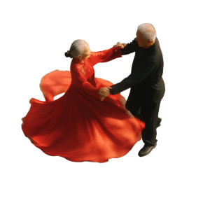 Dancing Elderly Couple V3 Vinyl Car Decal Sticker – Waterproof & UV-Resistant Dancing Elderly Couple V3 Vinyl Car Decal Sticker – Waterproof & UV-Resistant