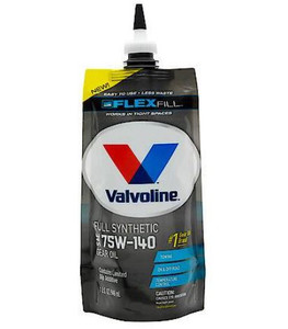 Valvoline Synthetic Gear Oil | 1 Quart SAE 75W-140 | Thermal Stability, Rust Protection Valvoline Synthetic Gear Oil | 1 Quart SAE 75W-140 | Thermal Stability, Rust Protection