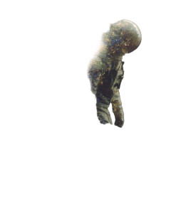 Glitch Astronaut Vinyl Car Decal Sticker – Waterproof & UV-Resistant Glitch Astronaut Vinyl Car Decal Sticker – Waterproof & UV-Resistant