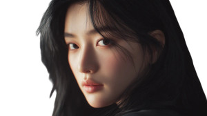Korean Woman Portrait V56 Vinyl Car Decal Sticker – Waterproof & UV-Resistant Korean Woman Portrait V56 Vinyl Car Decal Sticker – Waterproof & UV-Resistant