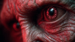 Ancient Horror Eye Vinyl Car Decal Sticker – Waterproof & UV-Resistant 