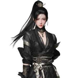 Martial Arts Heroine V4 Vinyl Car Decal Sticker – Waterproof & UV-Resistant 