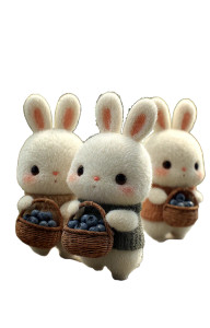 Chibi Baby Bunnies Vinyl Car Decal Sticker – Waterproof & UV-Resistant  Chibi Baby Bunnies Vinyl Car Decal Sticker – Waterproof & UV-Resistant