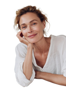 Confident Skincare Model Vinyl Car Decal Sticker – Waterproof & UV-Resistant 