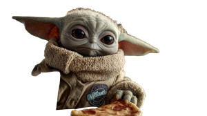 Baby Yoda Diner Vinyl Car Decal Sticker – Waterproof & UV-Resistant 
