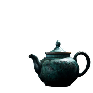 Smoky Teapot Vinyl Car Decal Sticker – Waterproof & UV-Resistant 