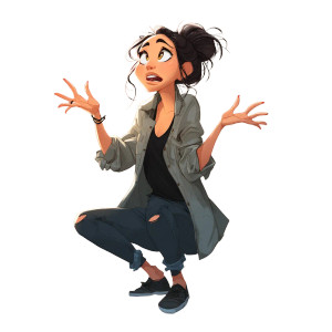 Tickle Confusion Vinyl Car Decal Sticker – Waterproof & UV-Resistant 