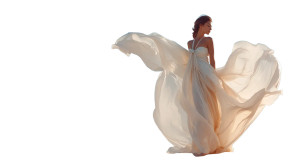 Ethereal Beach Elegance Vinyl Car Decal Sticker – Waterproof & UV-Resistant 