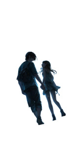 Sad Night Walk Vinyl Car Decal Sticker – Waterproof & UV-Resistant 