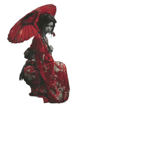 Vibrant Geisha Scene Vinyl Car Decal Sticker – Waterproof & UV-Resistant Vibrant Geisha Scene Vinyl Car Decal Sticker – Waterproof & UV-Resistant