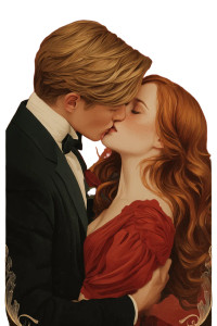 Passionate Victorian Kiss Vinyl Car Decal Sticker – Waterproof & UV-Resistant Passionate Victorian Kiss Vinyl Car Decal Sticker – Waterproof & UV-Resistant