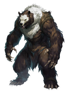 Chaos Bear Vinyl Car Decal Sticker – Waterproof & UV-Resistant 