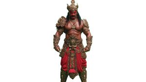 Ravana Demon King Vinyl Car Decal Sticker – Waterproof & UV-Resistant 