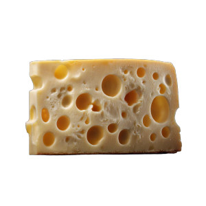 Cheese Slice Vinyl Car Decal Sticker – Waterproof & UV-Resistant 