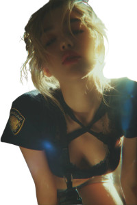 Dreamy Police Selfie Vinyl Car Decal Sticker – Waterproof & UV-Resistant 