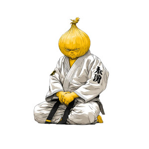 Onion In Gi Vinyl Car Decal Sticker – Waterproof & UV-Resistant 