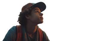 Amazed Boy Cafe Vinyl Car Decal Sticker – Waterproof & UV-Resistant 