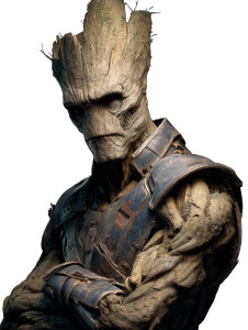 Gothic Groot Portrait Vinyl Car Decal Sticker – Waterproof & UV-Resistant 