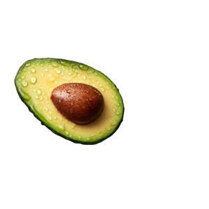 Avocado Close-Up V2 Vinyl Car Decal Sticker – Waterproof & UV-Resistant 