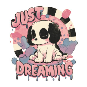 Sleeping Kawaii Puppy Vinyl Car Decal Sticker – Waterproof & UV-Resistant Sleeping Kawaii Puppy Vinyl Car Decal Sticker – Waterproof & UV-Resistant