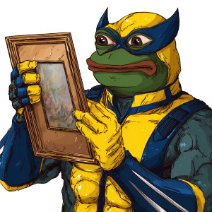 Pepe As Wolverine Vinyl Car Decal Sticker – Waterproof & UV-Resistant 