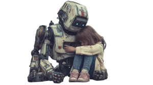 Sad Child Embraced Vinyl Car Decal Sticker – Waterproof & UV-Resistant 