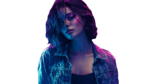 Celestial Wanderer Portrait Vinyl Car Decal Sticker – Waterproof & UV-Resistant 