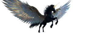 Majestic Winged Unicorn V3 Vinyl Car Decal Sticker – Waterproof & UV-Resistant 