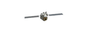 Space Satellite V3 Vinyl Car Decal Sticker – Waterproof & UV-Resistant 