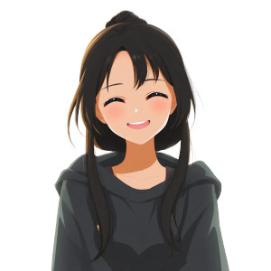 Asian Anime Girl Vinyl Car Decal Sticker – Waterproof & UV-Resistant Asian Anime Girl Vinyl Car Decal Sticker – Waterproof & UV-Resistant