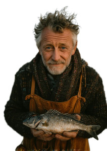 Proud Fisherman Vinyl Car Decal Sticker – Waterproof & UV-Resistant 