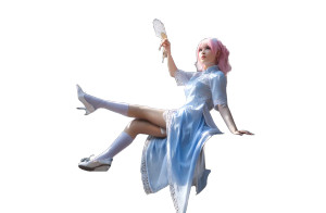 Cosplay Cherry Blossom Vinyl Car Decal Sticker – Waterproof & UV-Resistant 