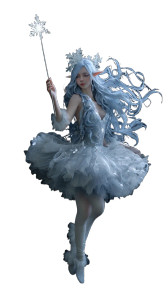 Ice Elf Vinyl Car Decal Sticker – Waterproof & UV-Resistant 