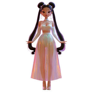 Cartoon Asian Girl Vinyl Car Decal Sticker – Waterproof & UV-Resistant  Cartoon Asian Girl Vinyl Car Decal Sticker – Waterproof & UV-Resistant