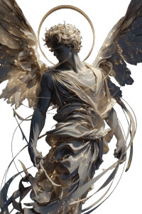 Ethereal Archer Angel Vinyl Car Decal Sticker – Waterproof & UV-Resistant Ethereal Archer Angel Vinyl Car Decal Sticker – Waterproof & UV-Resistant
